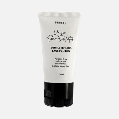 UNISEX SKIN EXFOLIATOR GENTLE REFINING FACE POLISHER